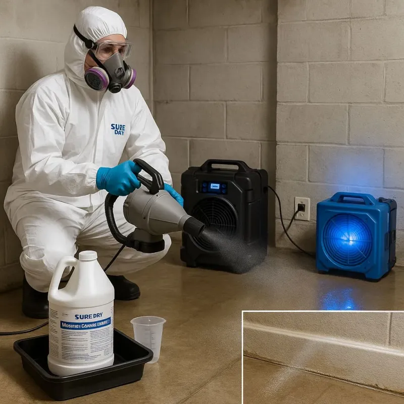 Sanitization and Odor Removal process in Baxter Springs, KS